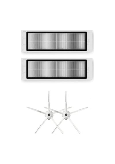 S5 , S6, S6pure, S6maxnan Beyaz Uyumlu Yedek Hepa Filtre Nane Yan Fırça-4 Parça, , Renk25 Sku: Zeusb0btxm5j5s