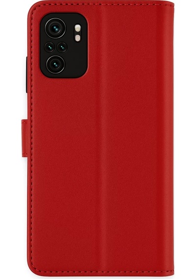 Newface Xiaomi Mi Note 10 Trend S Plus Kapaklı Kılıf - Kırmızı