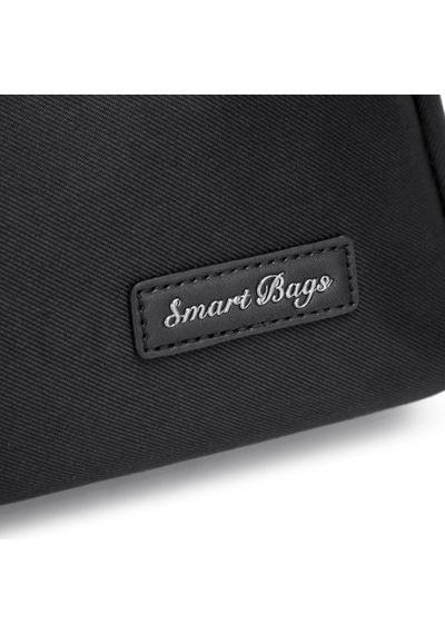 Smart Bags Twill Dimi Kumaş Kadın Omuz Çantası 3325 Siyah