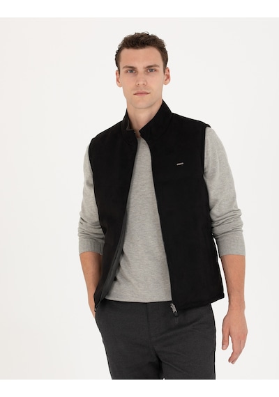 Pierre Cardin Erkek Siyah Deri Mont-kaban 50280298-001 Siyah