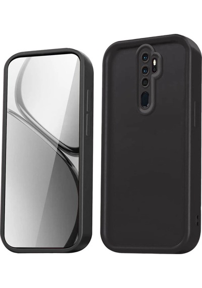 Xiaomi Redmi Note 8 Pro Uyumlu Kılıf Viera Silikon - Siyah