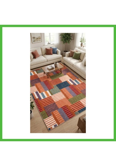 Vaveni Youdayhomecollection Valen Model Halı Ebat: 80x200 Arz Çok Renkli