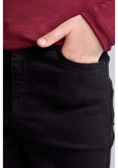 Defacto Straıght Fıt Düz Paça Jean Pantolon Erkek Çocuk C3682a826aunm40 Siyah-nm40