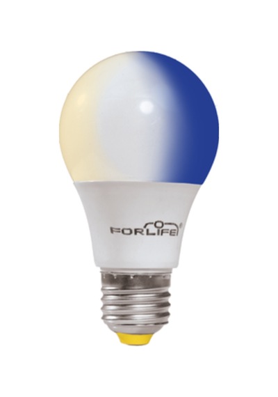 9W+2W E27 Mavi 6500K 3 Kademeli Renkli Led Ampul