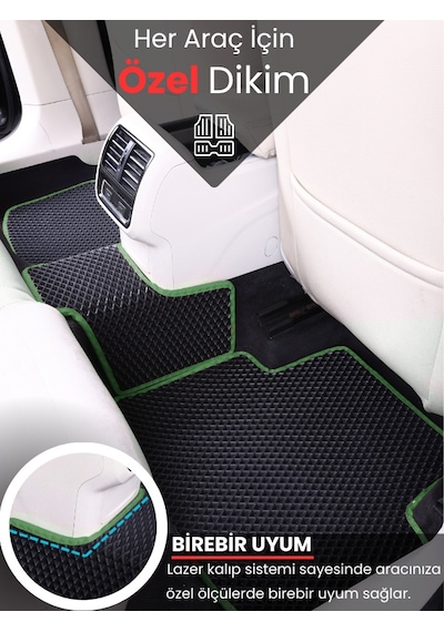 Renault Clio 4 Hatchback 2012-2019 Uyumlu Eva Paspas Tam Set Birebir Uyum,araca Özel Tasarım 306