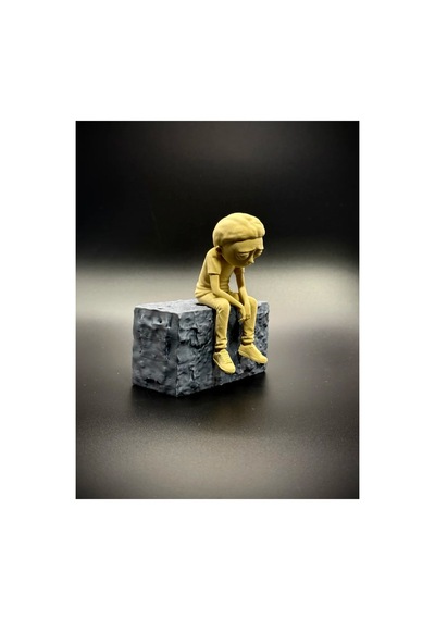 Rick And Morty Sadece Morty Oturan Figür 10 Cm
