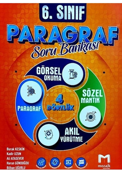 6.Sınıf Paragraf Soru Bankası -  Mozaik