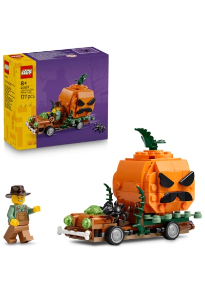 LEGO® Bal Kabağı Kamyoneti 40822 – 8 Yaş ve Üzeri Çocuklar için Cadılar Bayramı Temalı El Sanatları Oyuncak Yapım Seti (194 Parça)