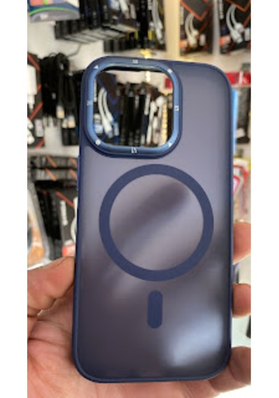 Apple iPhone Uyumlu  16 Pro Kamera Korumalı Mat Magsafe Wireless Şarj Destekli Renkli 45687