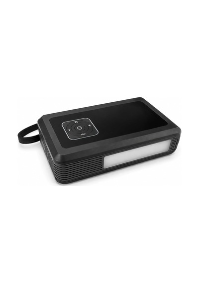 15200 Mah Şarjlı Hava Kompresörü Dijital Göstergeli Lastik Şişirme Pompası Powerbank Akü Takviye El Feneri Type