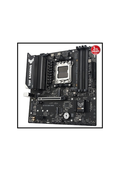 Asus Tuf Gamıng A620am-plus, 4xddr5, 2x M.2, Hdmı, 2xdp, Amd Ryzen 7000 Serisi, Am5 Soket Anakart