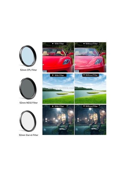 Apexel 7 İn 1 Hd Lens & Filtre Kit