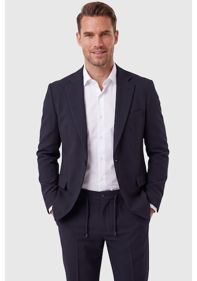 Deepsea Erkek Lacivert Slim Fit Likralı Gofre Kumaş Takım Elbise İpli Lastikli Pantolon 2602326 Deepsea Erkek Lacivert Slim Fit Likralı Gofre Kumaş Takım Elbise İpli Lastikli Pantolon 2602326