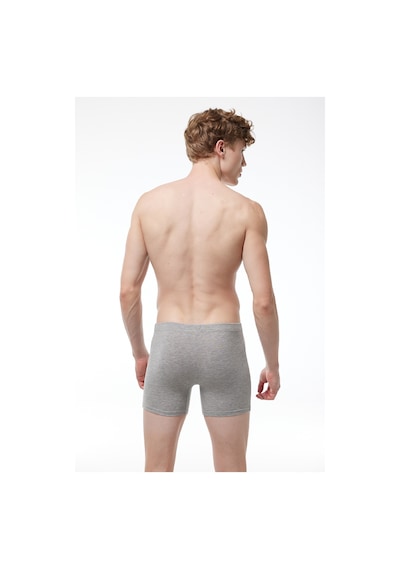 Malabadi Erkek Gri 4 Lü Premium Collection Modal Uzun Boxer 4m250 Gri