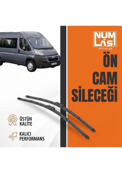 Citroen Jumper 2007-2014 Ön Cam Silecek Takımı Numlas-a Kalite-nm0137
