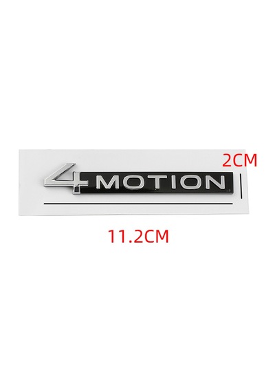 4 Motion Bagaj Yazı Abs Şık Tasarım Bagaj Logo Arma 4 Çeker