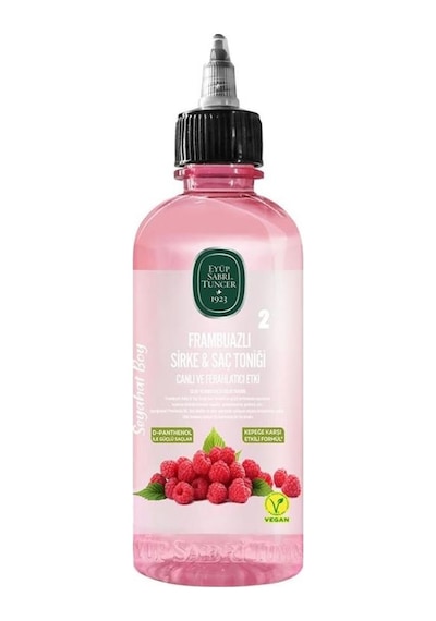 Frambuazlı Sirke & Saç Toniği 100 Ml Seyahat Boy Pet Şişe