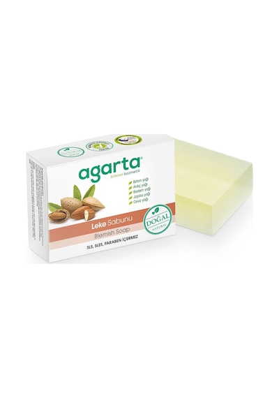 Agarta Leke için El Yapımı Doğal Katı Sabun 150 G