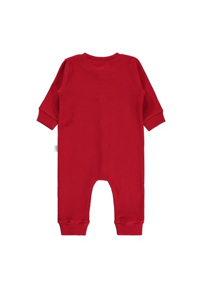 Civil Baby Bebek Patiksiz Tulum 1-6 Ay Kırmızı 08958232823s1-7 Kırmızı