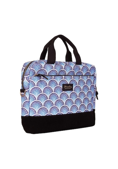 Bloominbag Calm Waves 15.6 İnç Laptop / Apple Uyumlu MacBook Çantası Mavi