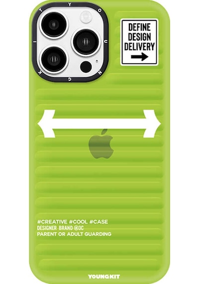 Youngkit Apple Uyumlu iPhone 12 Pro Max Kılıf YoungKit Luggage FireFly Serisi Kapak YOUNGKİT-TA86119