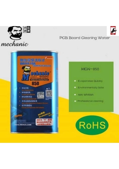Mechanic Mcn-850 Anakart Pcb Bord Flux Temizleyici