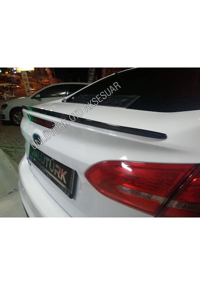 OtoÇizgi Ford Focus 3 - 3.5 - 4 Bagaj Üstü Spoiler Spoyler Piano Black OtoÇizgi