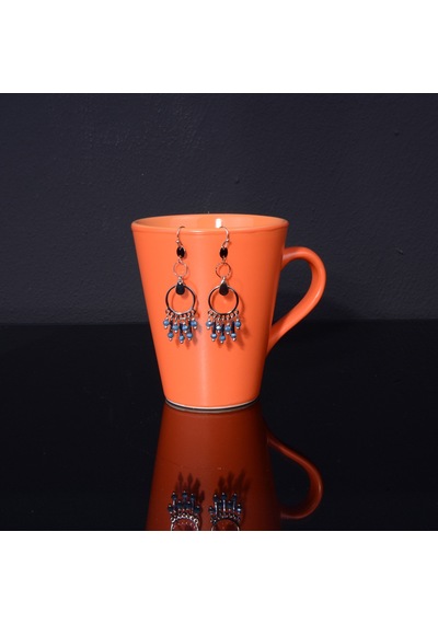 Tedzcollectionn Akik Halka Küpe N11.2800 Çok Renkli
