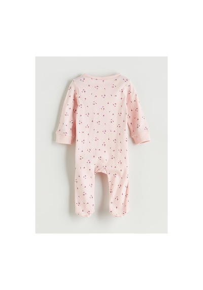 Alıta Cıty Farkıyla Lcw Baby Pembe Oval Yaka Kız Bebek Tulum 2'li - 940159393