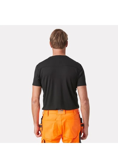 Helly Hansen Workwear Lıfa Tişört -75116 M-990-siyah Black