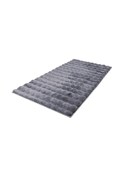 Meltem Tavşan Tüyü Post Peluş Ultra Yumuşak Makinede Yıkanabilir 80x150 Cm Gri