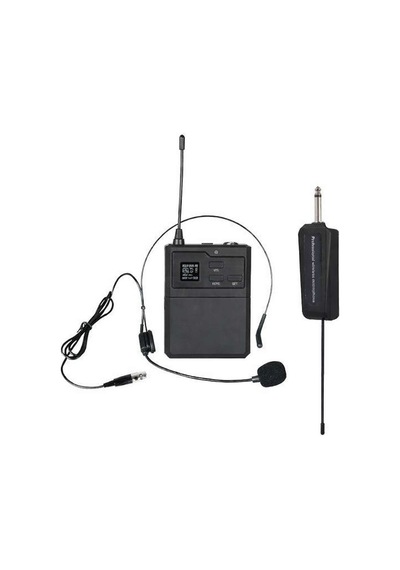 Uhf Tek Yaka Kablosuz Mikrofon Profesyonel Yaka Mikrofon Seti