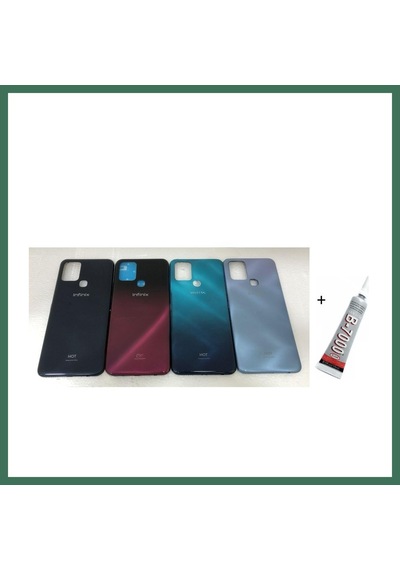 En-cag İnfinix Hot 10 Arka Batarya Pil Kapağı Siyah B70 Bss