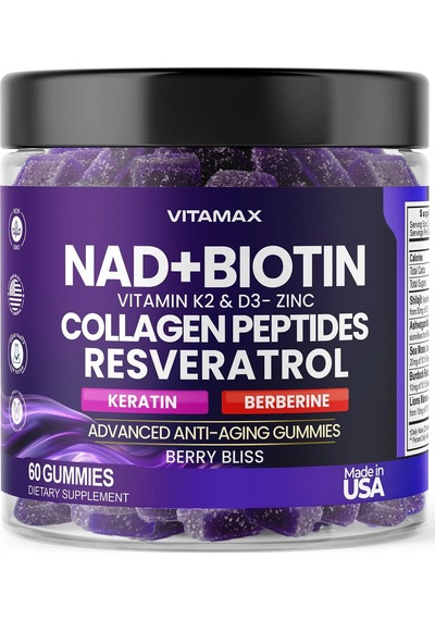Nad + Biotin K2 & D3 60 Gummies