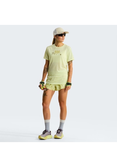 The North Face W Bıtmap Sılhouette Short Sleeves Tee-gr Kadın Tişört Nf0a8g0cg6o1 Limon