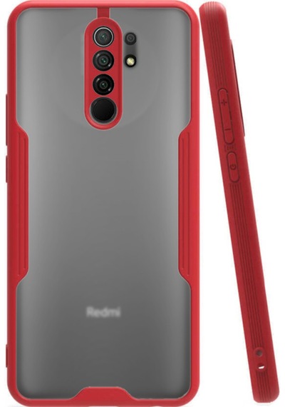Xiaomi Redmi 9 Kapak Colorful Kamera Korumalı Silikon Kılıf