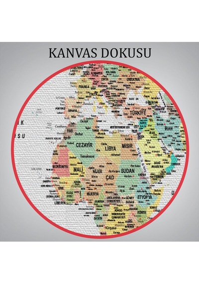 Es10 Dekoratif Baskı Kadın Yüz Kanvas Tablo (95 x 165)