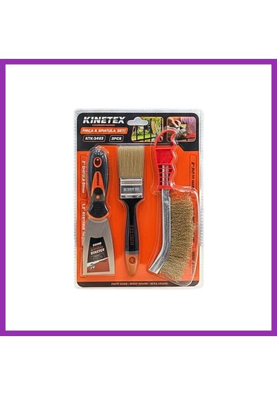 Bezos Fırça Spatula Seti Bty