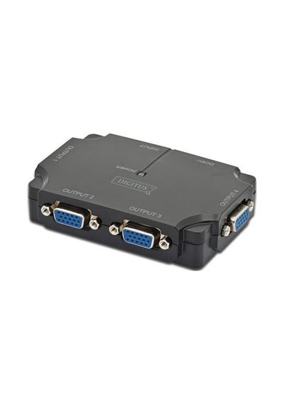 Digitus Ds-42120-1 1Pc-4Mn Port Vga Çoklayıcı