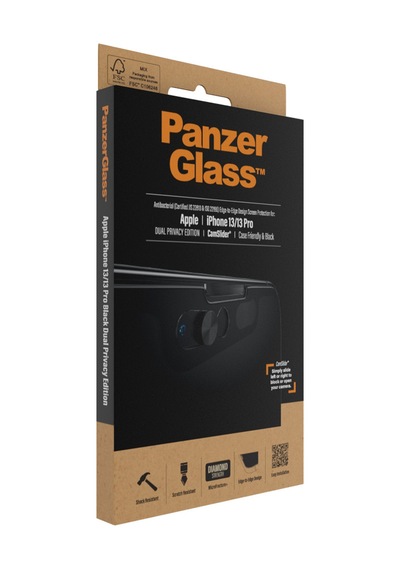 Panzerglass Apple Uyumlu iPhone 13 13 Pro Edge-to-edge Gizli/hayalet Ekran Koruyucu