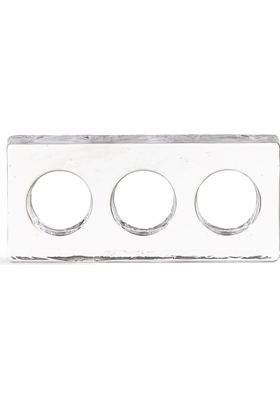 Pasabahce Blok Tealight Mumluk - 1 Adet Şeffaf