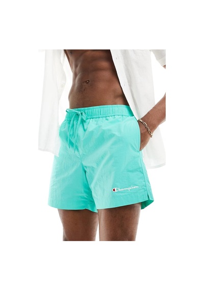 Champion Beach Shorts Erkek Su İtici Mayo Şort Turkuaz