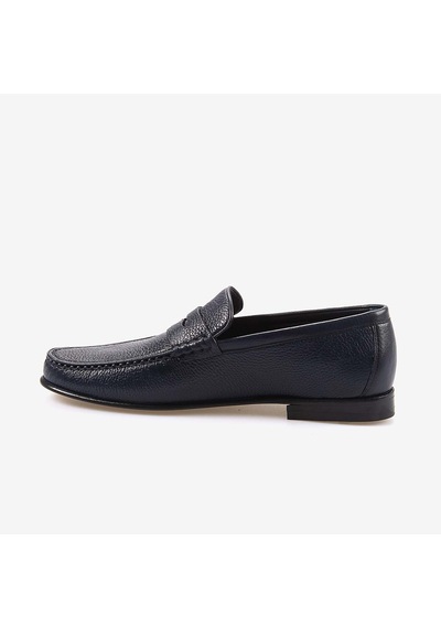 Kemal Tanca Gold Hakiki Deri Erkek Loafer Ayakkabı 21509 Lacivert
