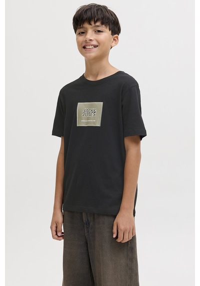Jack & Jones Junior Jack&jones Junıor Erkek Çocuk Tişört 12289914 Siyah