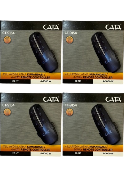 Cata Ct-9154 4'lü Aydınlatma Kumandası 4 Adet