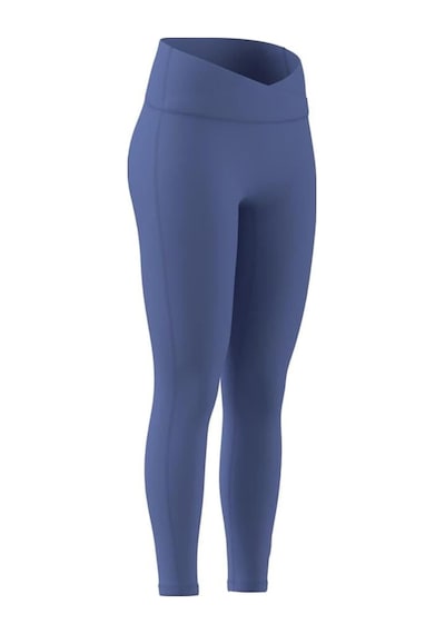 Adidas W 3ss X-over L Kadın Mavi Tayt Hz0871