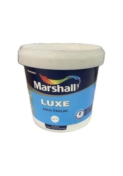 Marshall Luxe Aqua Su Bazlı Yağlı Boya Beyaz 0.75 Lt.