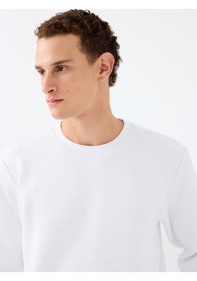 Lf2040993 Sweatshırt Beyaz
