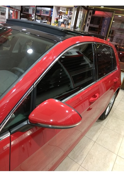 Volkswagen Golf 7 7,5 Krom Cam Çerçevesi 2013 Ful Set