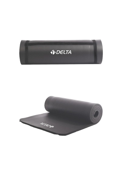 DELTA MNP392 15MM PİLATES MİNDERİ & YOGA MATI - KOYU GRİ